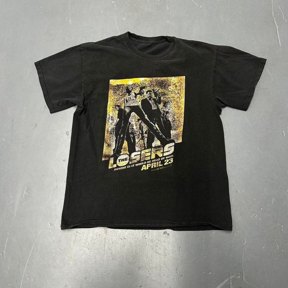 Vintage style 2000's The losers big print graphic movie promo tee shirt